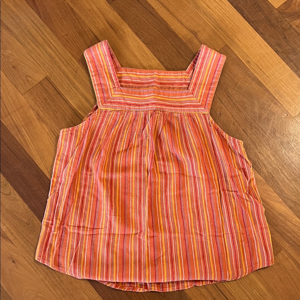 Universal Thread Multicolor Striped Top